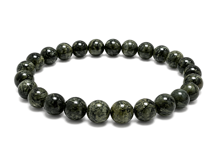 Bracelet Séraphinite A perles 7.5-8.5mm chez Arabesk