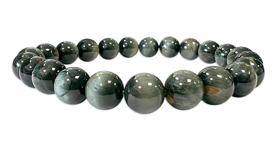 Bracelet Seraphinite  AA perles 8-9mm