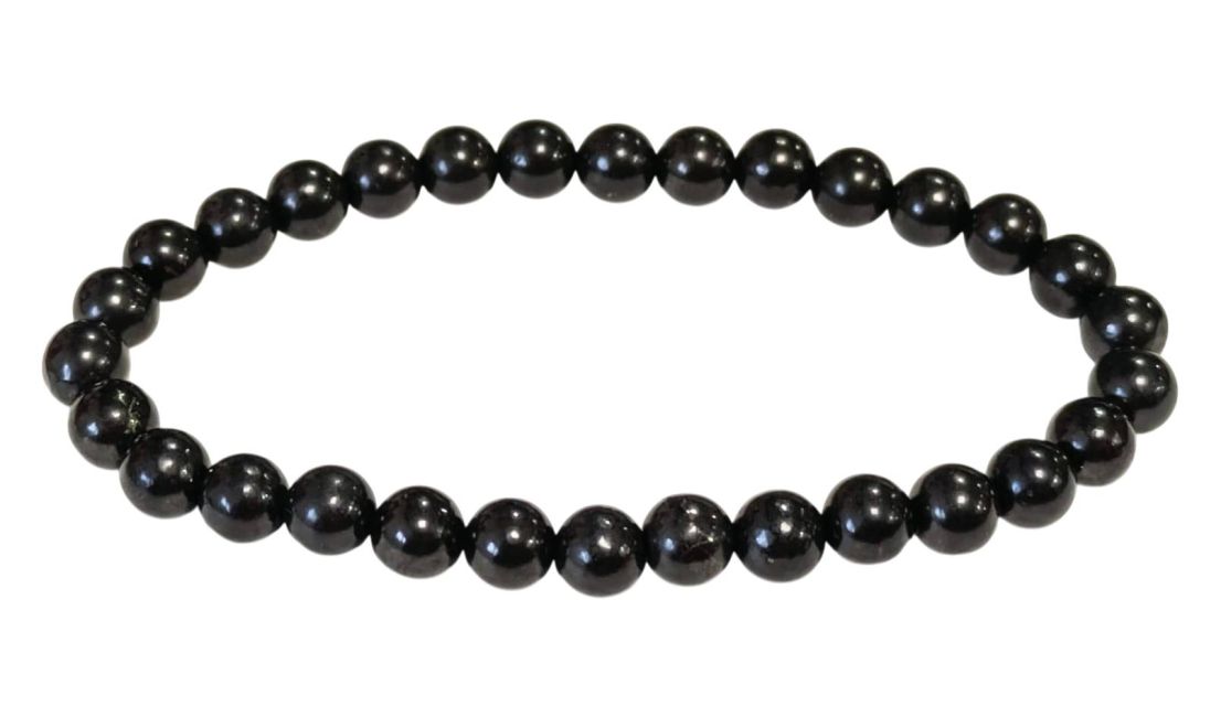 Bracelet Shungite A perles 6mm