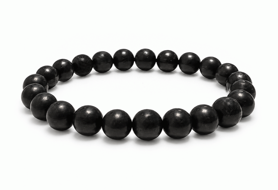Bracelet Shungite A perles 8mm chez Arabesk