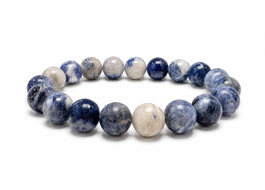 Bracelet Sodalite AB Perles 10 mm