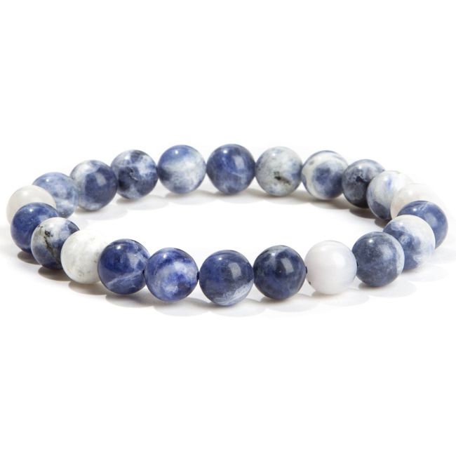 Bracelet Sodalite perles 6mm