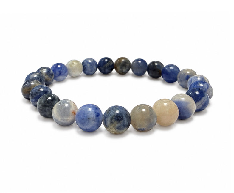 Bracelet Sodalite AB Perles 8mm
