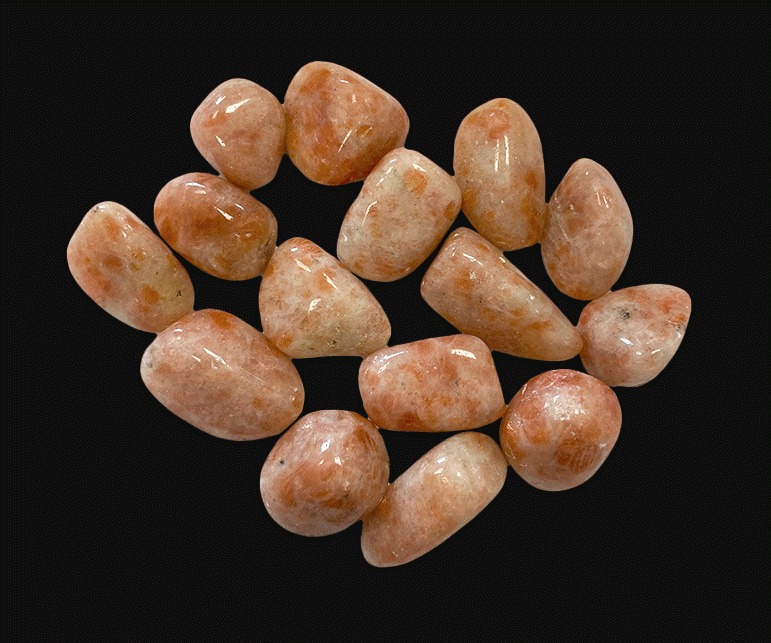 Sonnenstein A gerollte Steine 250g