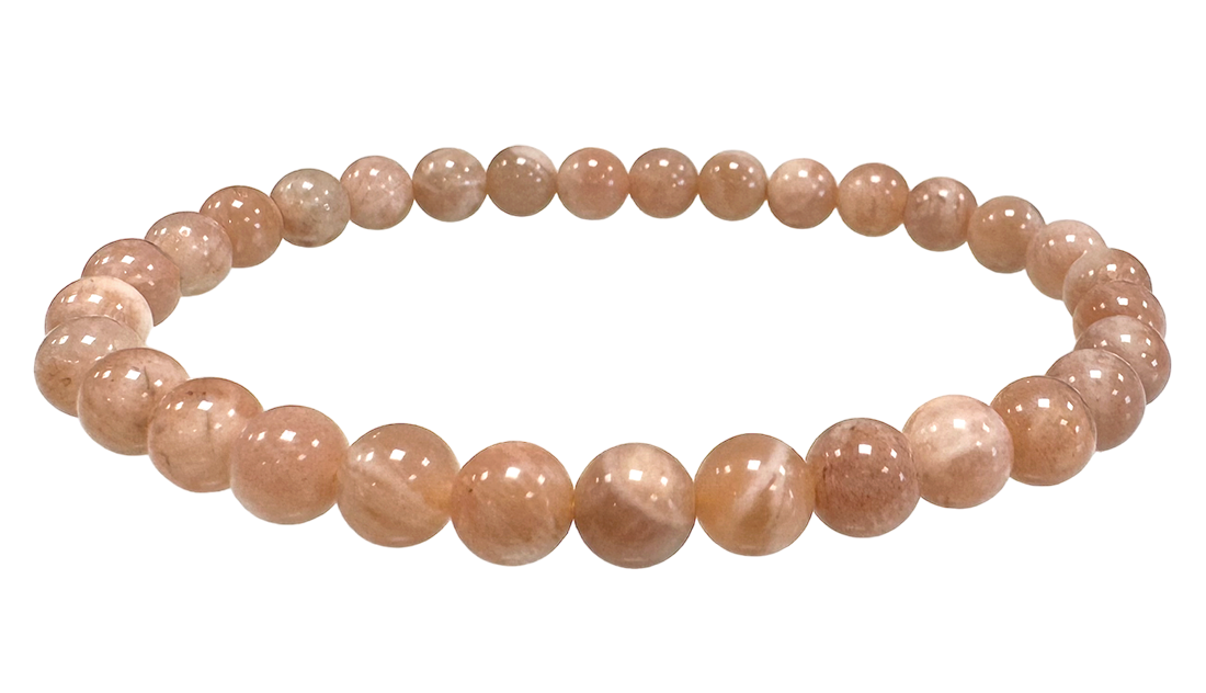 Bracelet Pierre de Soleil  perles 5.5-6.5mm