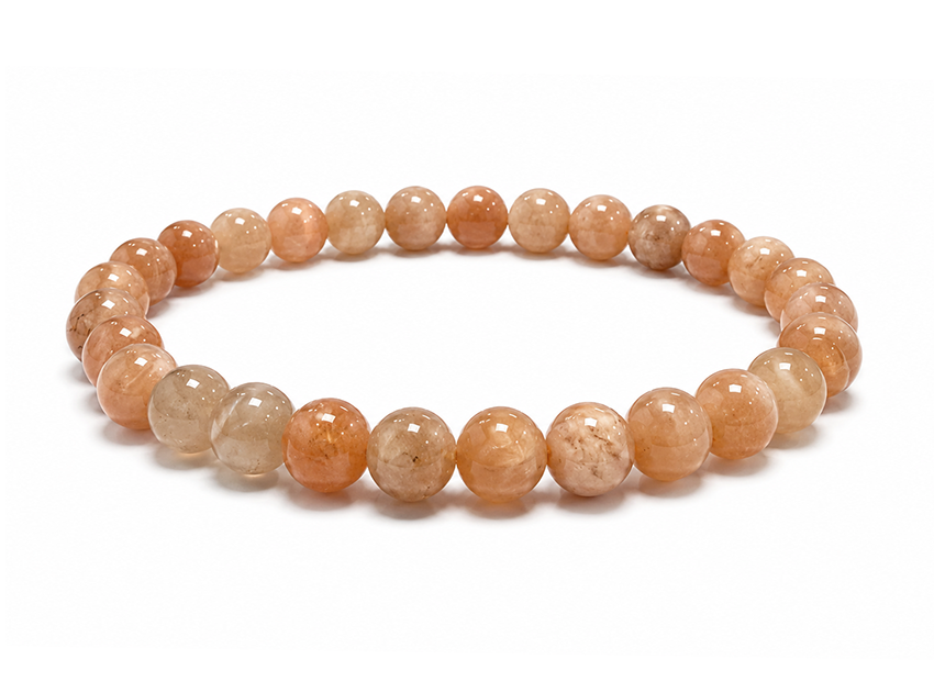 Bracelet Pierre de Soleil AB Perles 6mm