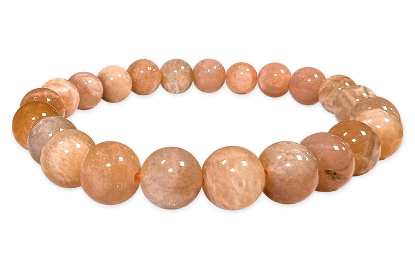 Bracelet Pierre de Soleil A perles 8-9mm chez Arabesk