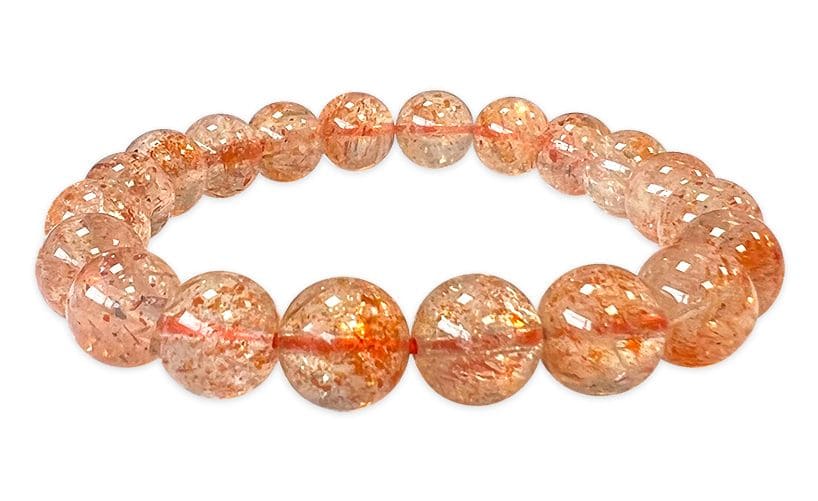 Bracelet Pierre de Soleil AAA perles 9-10mm