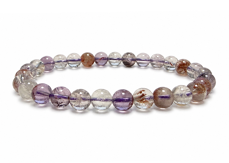 Bracelet Super Seven AA perles 6-7mm chez Arabesk