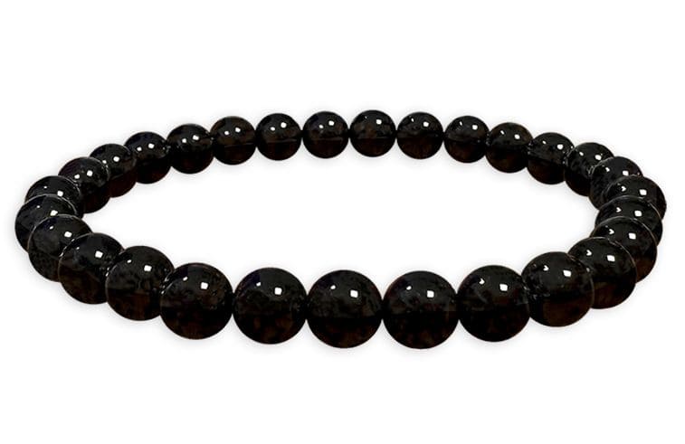 Bracelet Tourmaline Noire A perles 6.5mm chez Arabesk
