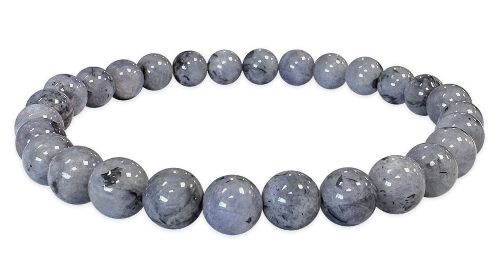 Bracelet Tanzanite perles 6-7mm