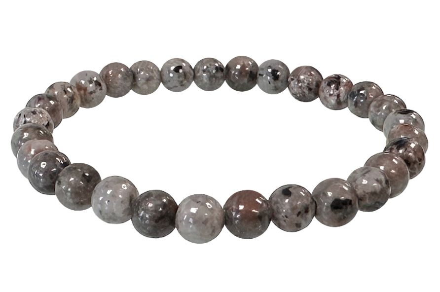 Yooperlite-Armband mit 6–7 mm großen Perlen