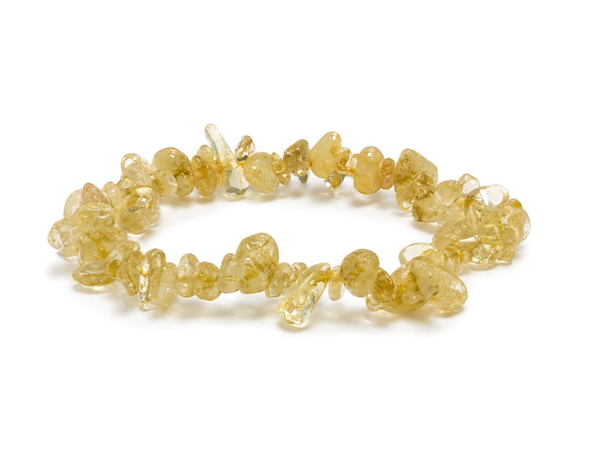 Bracelet Chips en Citrine Naturelle A 5-8mm