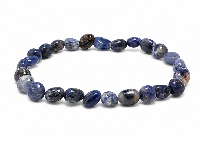 Bracelet Pierres Roulées Sodalite A 5-8mm chez Arabesk