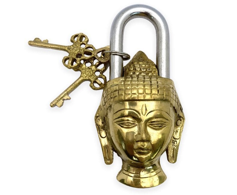 Cadenas  en laiton - Bouddha