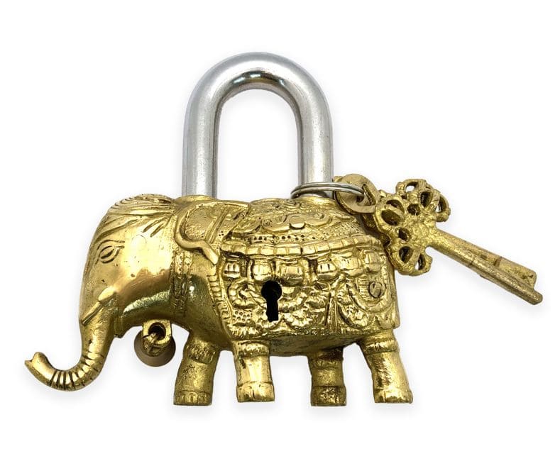 Cadenas  en laiton - Éléphant