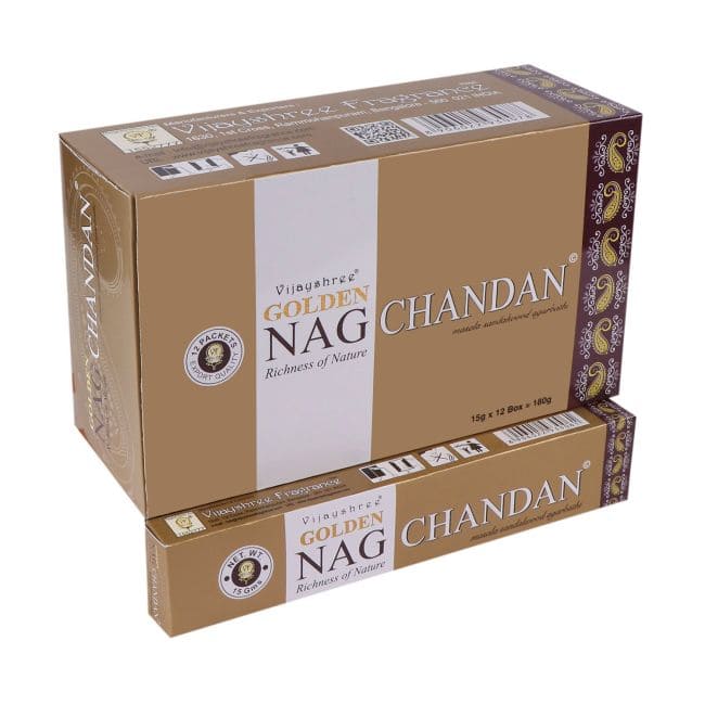 Encens Vijayshree Golden Nag Chandan 15g