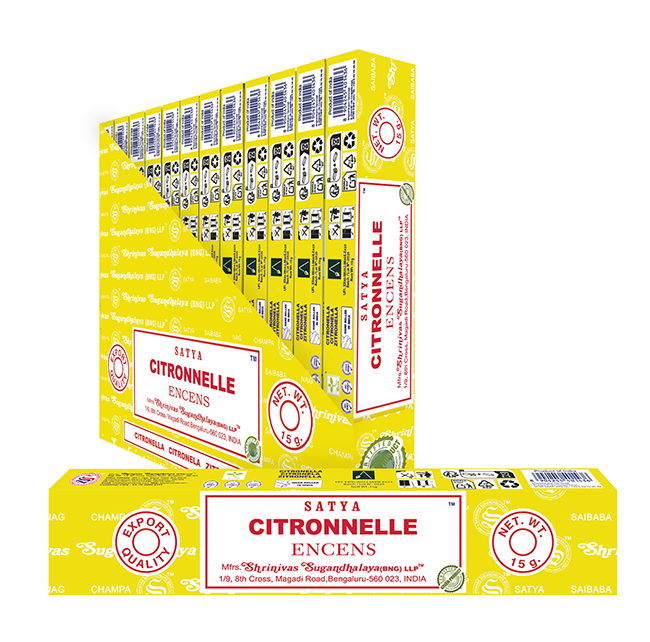Encens Satya Citronnelle 15g