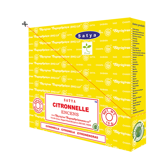 Encens Satya Citronnelle 15g