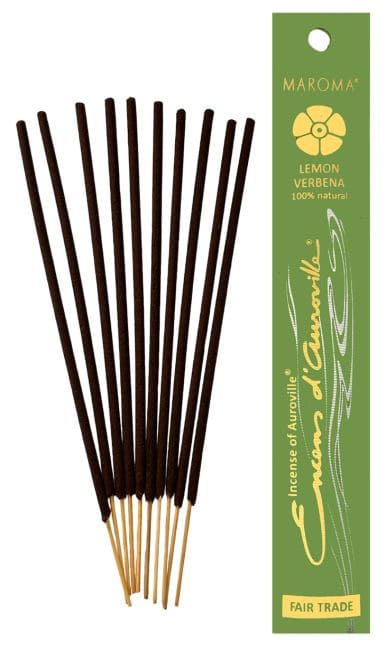 Auroville Lemon Verbena Räucherstäbchen 5x 10 Sticks