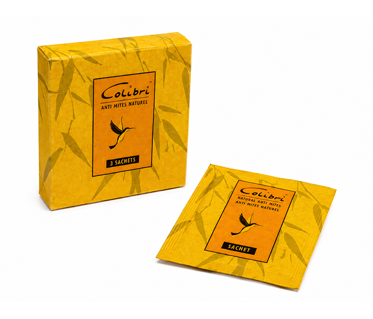 Sachets Anti-Mites Naturels Colibri de Maroma Tea Tree x3