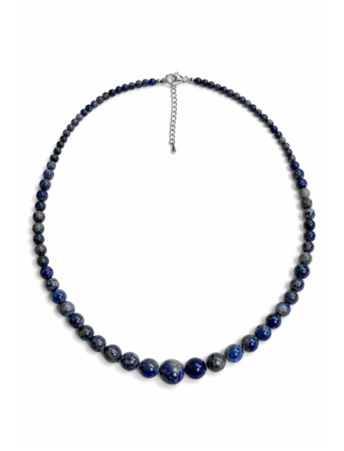 Lapis Lazuli Collier Chute Perles 6-14mm 50cm chez Arabesk