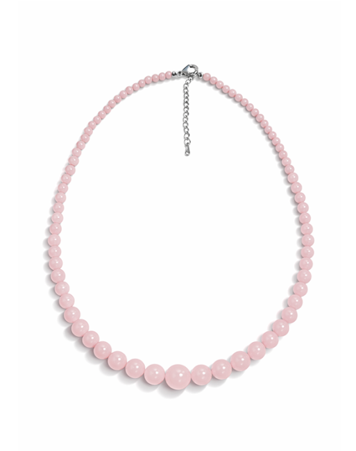 Quartz Rose A Collier Chute Perles 4-12mm 50cm chez Arabesk