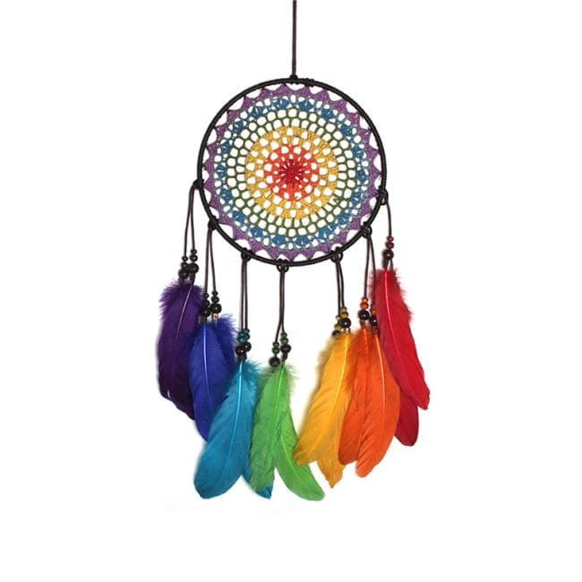 Dream-catcher Mandala 7 Chakras 20 cm chez Arabesk