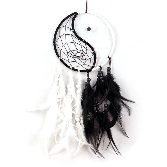 Dreamcatcher yin-yang 15 cm