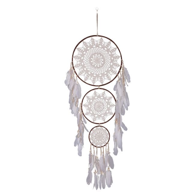 Dreamcatcher 3 circles - diametre 35 cm