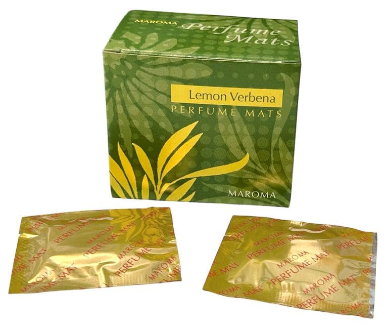 Plaquettes parfumées aux huiles essentielles Citron Verveine x10 chez Arabesk