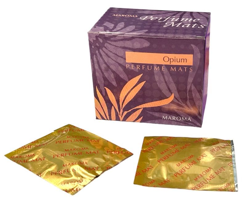 Plaquettes parfumées aux huiles essentielles Opium x10 chez Arabesk