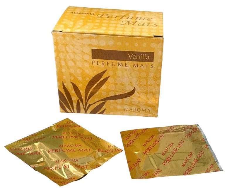 Plaquettes parfumées aux huiles essentielles Vanille x10 chez Arabesk