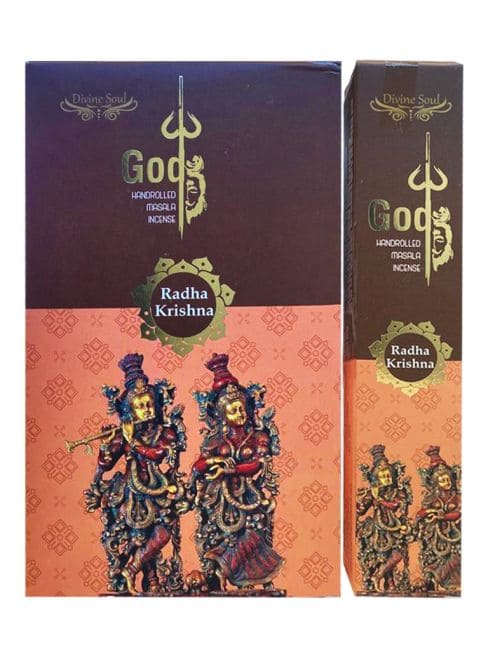 Divine Soul Radha Krishna Räucherstäbchen 15g