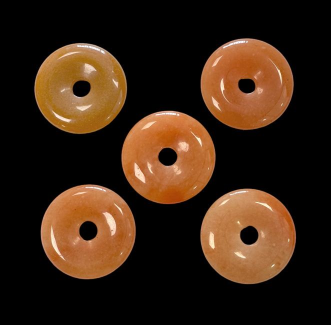 Donut Aventurine Orange A 3cm x5