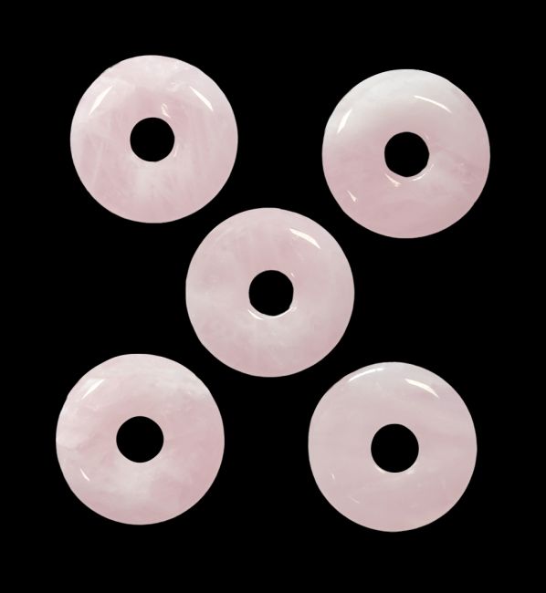 Donut Quartz Rose A 3cm x5