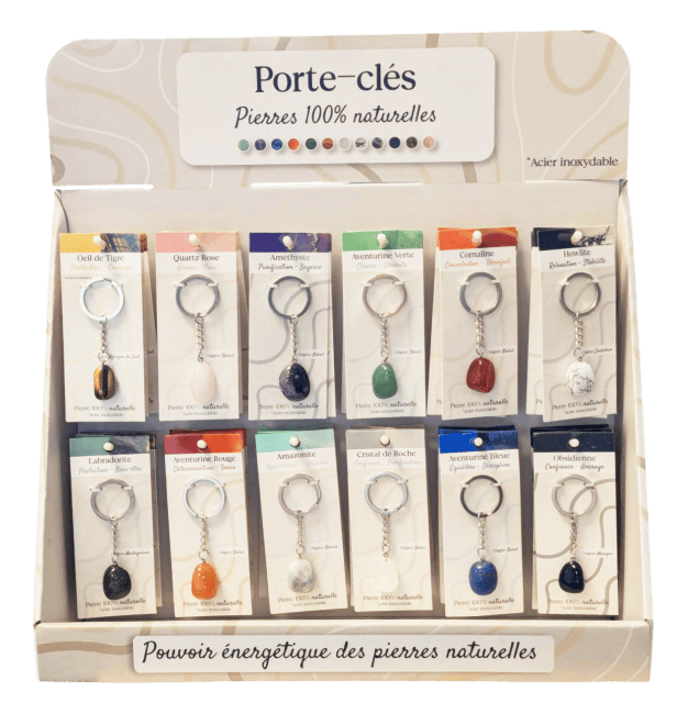 Présentoir Porte-clé 48 pcs chez Arabesk
