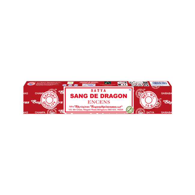 Encens Satya Sang de Dragon 15g chez Arabesk|fr