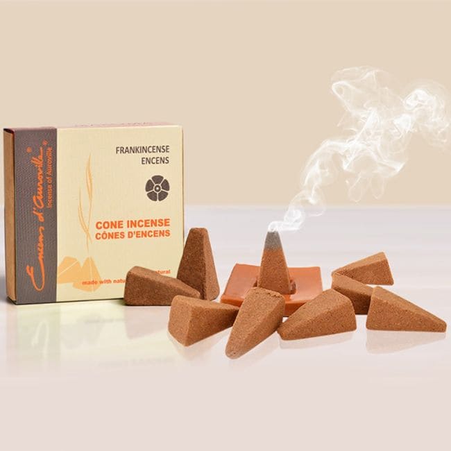 Encens d'Auroville Frankincense 5x10 Cônes chez Arabesk|fr