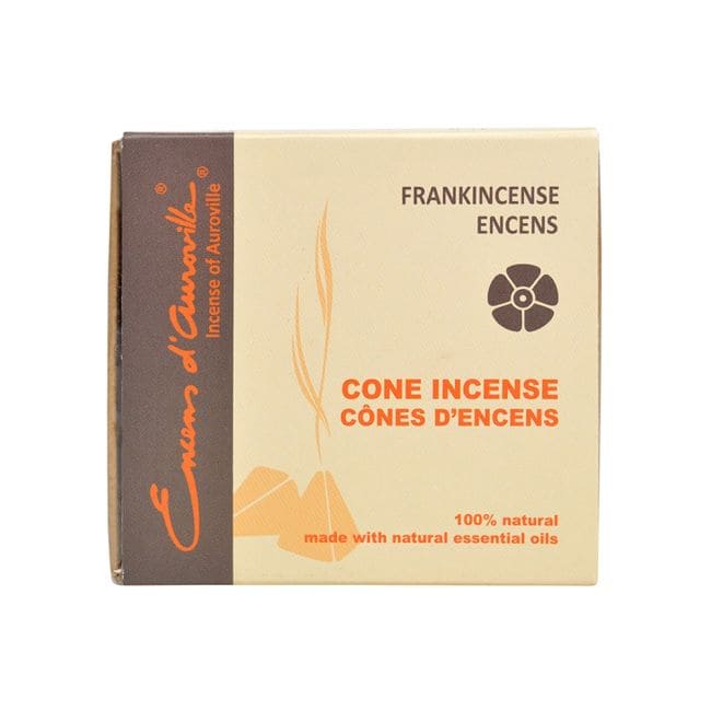 Encens d'Auroville Frankincense 5x10 Cônes chez Arabesk
