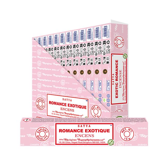 Encens Satya Exotic Romance 15g chez Arabesk
