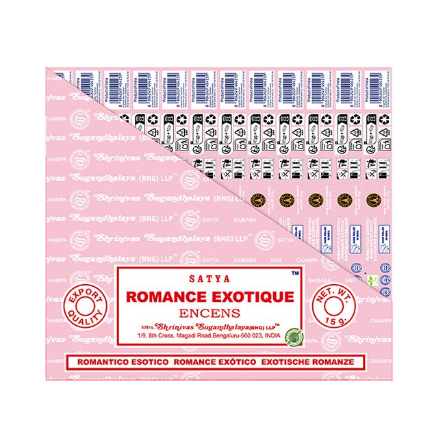 Encens Satya Exotic Romance 15g chez Arabesk|fr