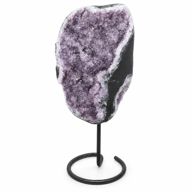Géode améthyste Brésil A sur socle 11.1 kg