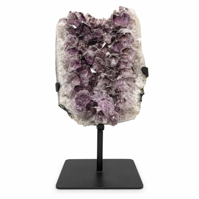 Géode améthyste Brésil A sur socle 5.1 kg