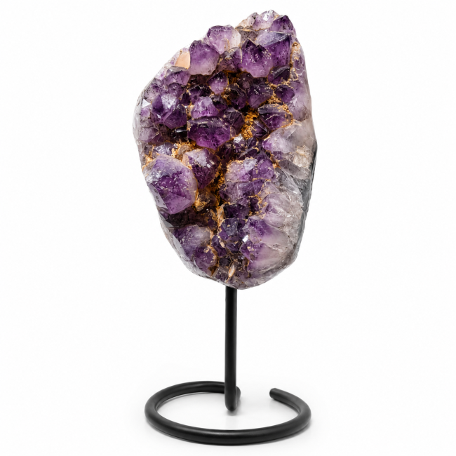 Géode améthyste Brésil A sur socle 9.5 kg