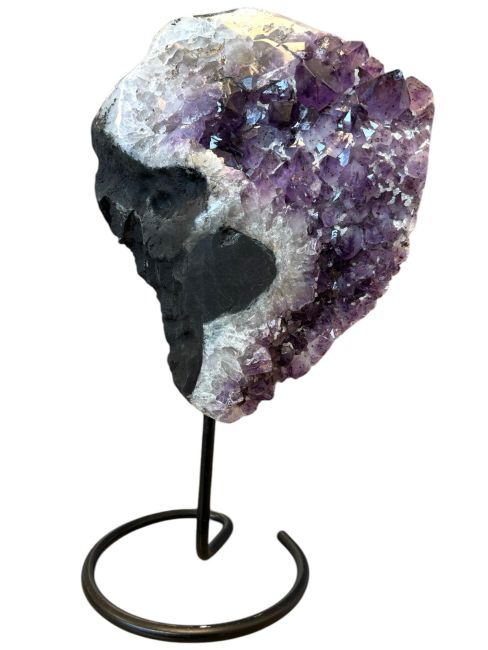 Géode améthyste Brésil A sur socle 9.8 kg chez Arabesk