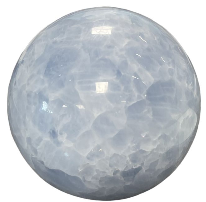 Sphère Calcite bleue poli 1.322k