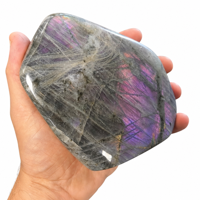 Bloc de Labradorite poli  1.060kg