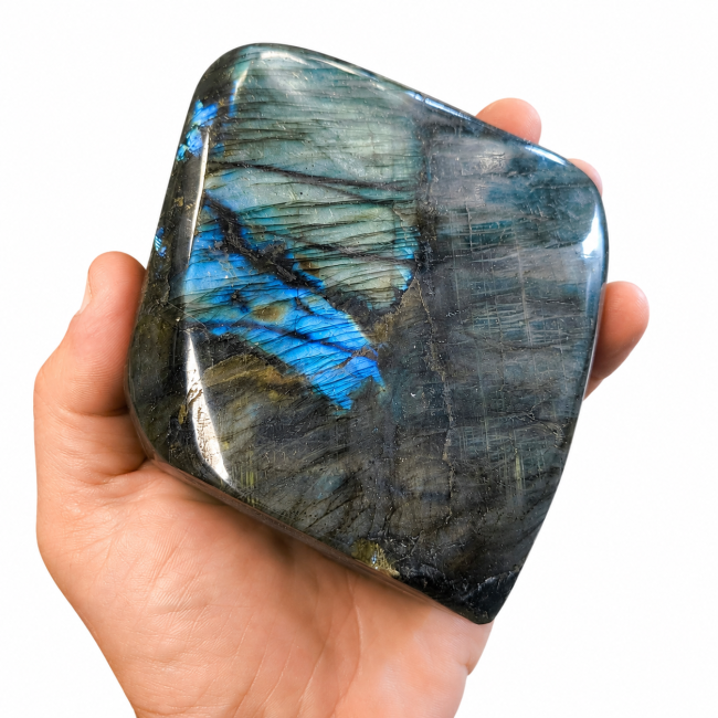 Bloc de Labradorite poli  1.190 kg