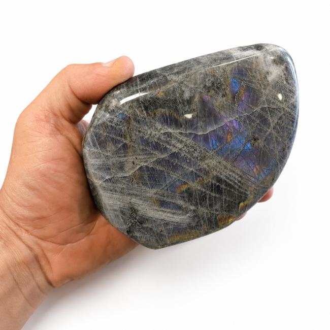 Bloc de Labradorite poli  0.930 kg